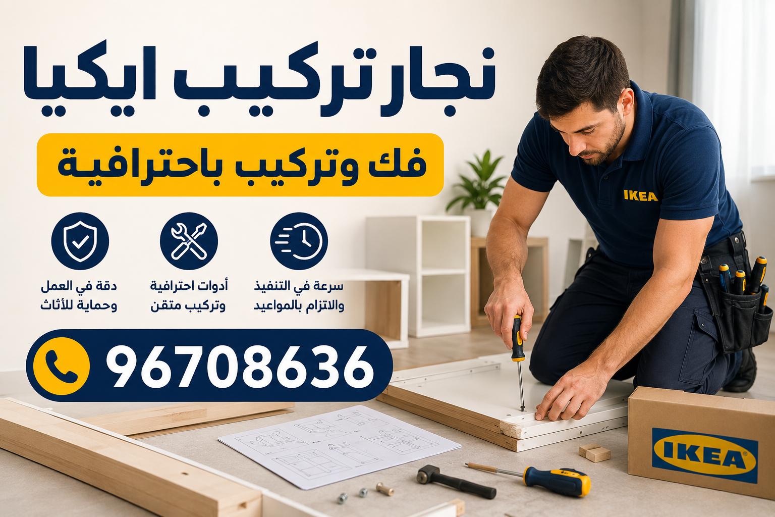 نجار تركيب ايكيا